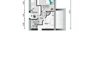 Ein/Zwei-Familienhaus in Leipzig Ost - ca. 102 m² hochwertig saniert + ca. 138 m² ausbaufertig – Leipzig – Vorschaubild 7