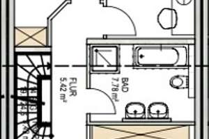 Neubau Reihenhaus in massiver Bauweise nach KfW55 - Zukunftssicher und modern wohnen. – Die vollständige Adresse der Immobilie erhältst du vom Anbieter., 72229 Rohrdorf – Vorschaubild 7