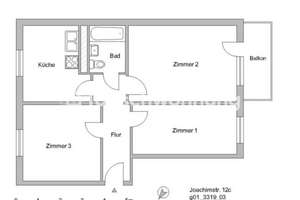 Tauschwohnung: Helle 3 Zimmer Wohnung am Rosenthaler Platz