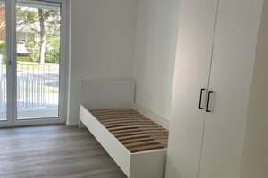 Modernes,  möbliertes 1-Zimmer-Apartment mit Balkon in Augsburg-Göggingen (nur für Studenten/Azubis)