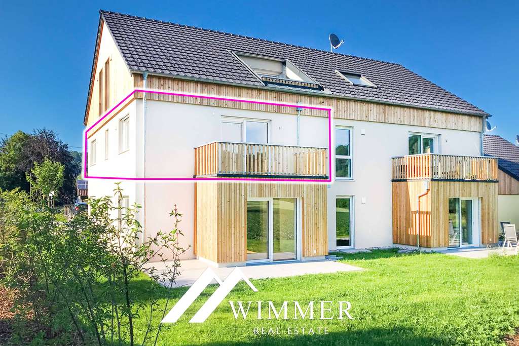 Immobilie in Gars am Inn - MODERN | BARRIEREFREI | ENERGIEEFFIZIENT   -   3-Zimmer-Wohnung mit Panoramablick! - Bild 0