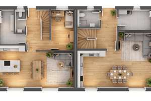 Neubau im KfW-40-Standard mit Stellplatz in Toplage von Rahlstedt – DHH E – Die vollständige Adresse der Immobilie erhältst du vom Anbieter., 22143 Rahlstedt, Hamburg – Vorschaubild 24