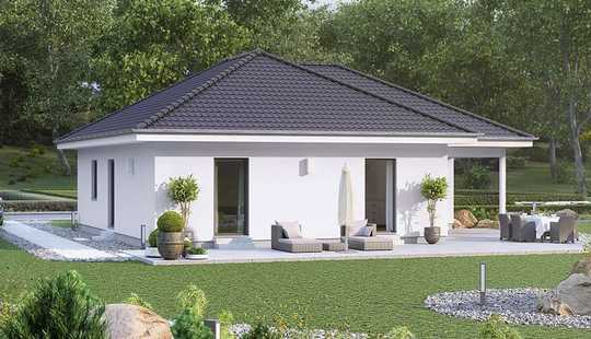 Bild von Genießen Sie Ihren Feierabend auf der überdachten Terrasse.  Traumhaus mit Grundstück