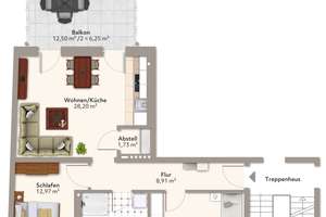 Energieeffizientes Wohnen: Moderne 3-Zimmer-Wohnung mit Balkon in Elbnähe – Alt Salbke 67, 39122 Salbke, Magdeburg – Vorschaubild 8