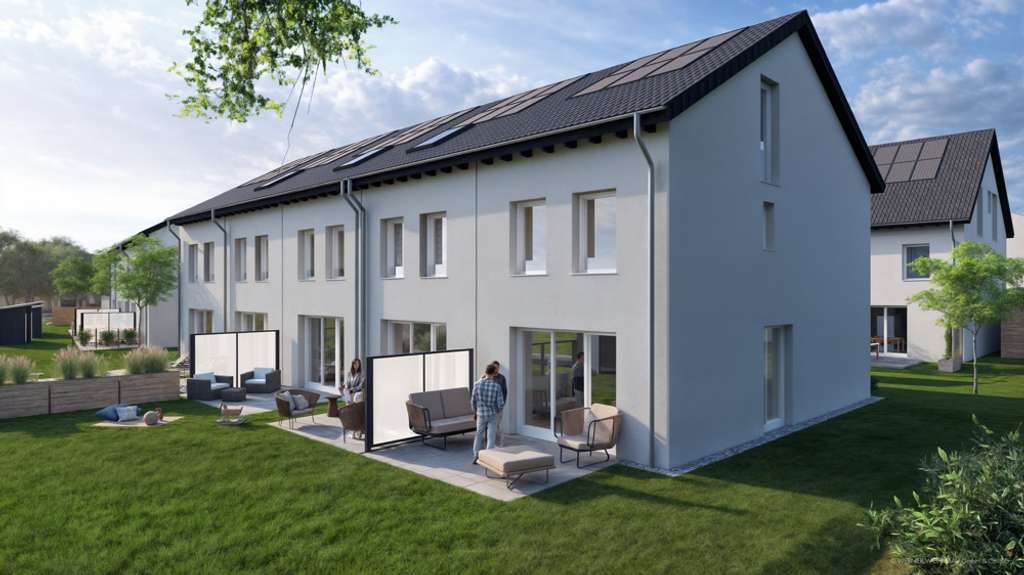 Immobilie in Wörrstadt - KfW-55: Modernes Reihenmittelhaus mit ca. 136 m² Wohnfläche – Neubau in Wörrstadt - Bild 0