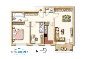 Laim: Vermietete 3-Zimmer-Wohnung mit Westbalkon + TG-Stellplatz als Kapitalanlage - Bieterverfahren – Schäufeleinstr. 27a, 80687 Friedenheim, München – Vorschaubild 7