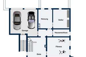Modernisierte Villa mit ca. 329m² Wfl in begehrter Lage auf wunderschönem Grundstück direkt am Zoo – Die vollständige Adresse der Immobilie erhältst du vom Anbieter., 47057 Neudorf-Nord, Duisburg – Vorschaubild 38
