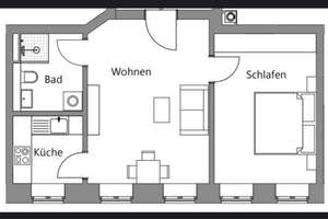 Suche Nachmieter für Schöne 2-Zimmer-Wohnung in Leipzig-Volkmarsdorf – Mariannenstraße 108, 4315 Volkmarsdorf, Leipzig – Vorschaubild 7