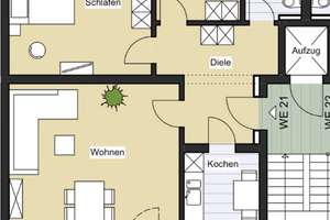 Lichtdurchflutete 3 Zimmer Wohnung mit Balkon und Domblick – Blaubach 11a, 50676 Altstadt/Süd, Köln – Vorschaubild 11