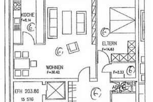 4-Zimmer-Wohnung mit großer Terrasse in Aachen-Forst