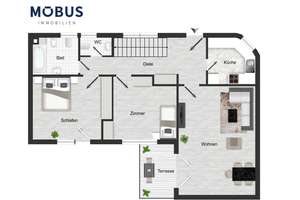 Großzügiger Bungalow mit idyllisch angelegtem Garten in ruhiger und gepflegter Wohnlage – Die vollständige Adresse der Immobilie erhältst du vom Anbieter., 60488 Hausen, Frankfurt am Main – Vorschaubild 17