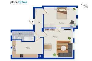 Attraktive 3‑Zimmer‑Wohnung in zentraler Lage von Pforzheim – Die vollständige Adresse der Immobilie erhältst du vom Anbieter., 75172 Weststadt, Pforzheim – Vorschaubild 4