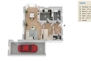 Platz für die ganze Familie: Klinkerhaus mit Photovoltaik und Garage in schönster Ortsrandlage – Die vollständige Adresse der Immobilie erhältst du vom Anbieter., 18211 Admannshagen-Bargeshagen – Vorschaubild 17