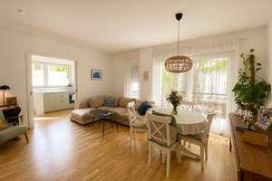 Moderne helle 4-Zimmer-Familienwohnung mit Terrasse in Leipzig-Gohlis