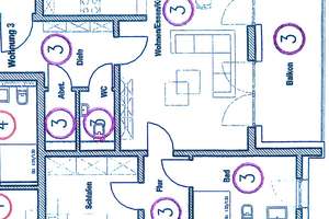 Erstbezug: Barrierefreie 3,5-Zimmer Wohnung im 1. OG mit Balkon, Aufzug und Garage in Duisburg-Baerl – Augustastraße 11, 47199 Baerl, Duisburg – Vorschaubild 6