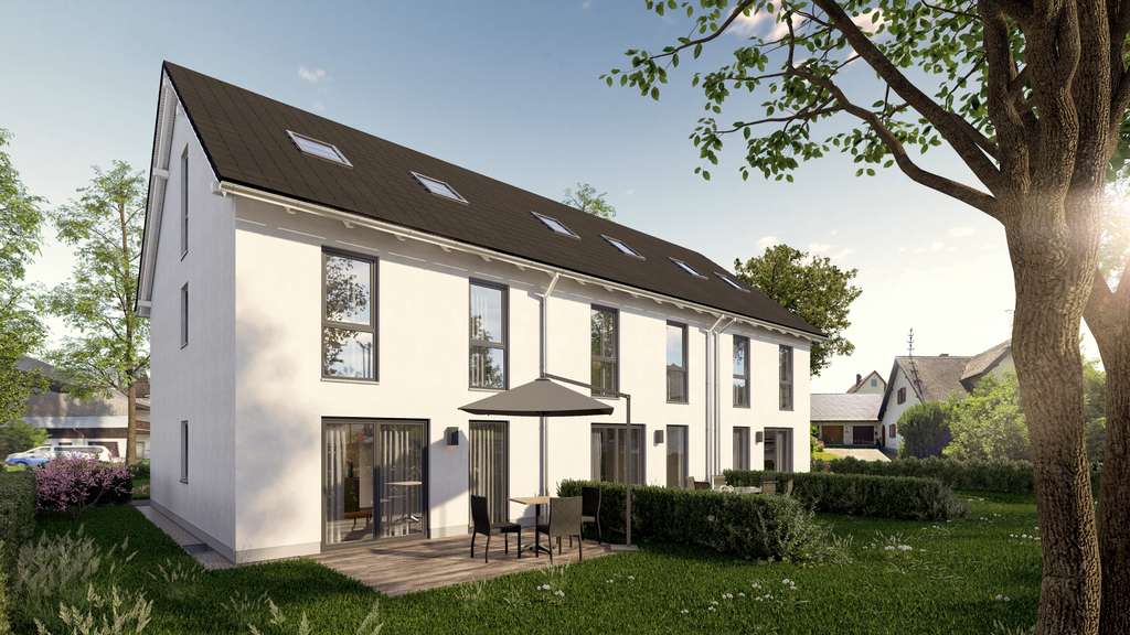 Immobilie in Feldafing - Feldafing! Reiheneckhaus mit Südterrasse und schönem großen Grundstück! - Bild 1