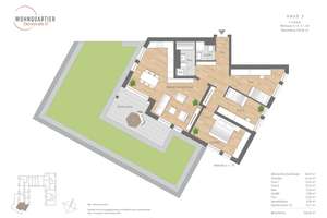 MODERNE 4 - ZIMMERWOHNUNG IN AUGSBURG / PFERSEE – Die vollständige Adresse der Immobilie erhältst du vom Anbieter., 86157 Pfersee-Nord, Augsburg – Vorschaubild 2