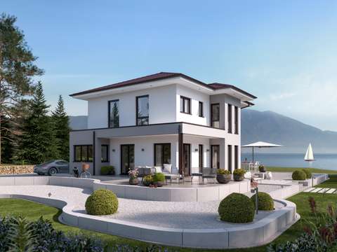 Modulares Einfamilienhaus Mit Walmdach
