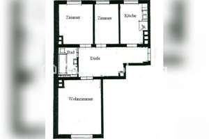 Tauschwohnung: 55qm, 2.5 Zimmer Lehel gg. Kleinere Altbau 35 - 45 qm. – Die vollständige Adresse der Immobilie erhältst du vom Anbieter., 80538 Englischer Garten, München – Vorschaubild 2