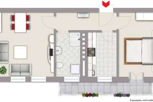 Geschmackvolle, modernisierte 2-Zimmer-Wohnung mit gehobener Innenausstattung und Einbauküche – Dechant-Plein-Straße 7, 56070 Lützel, Koblenz – Vorschaubild 10