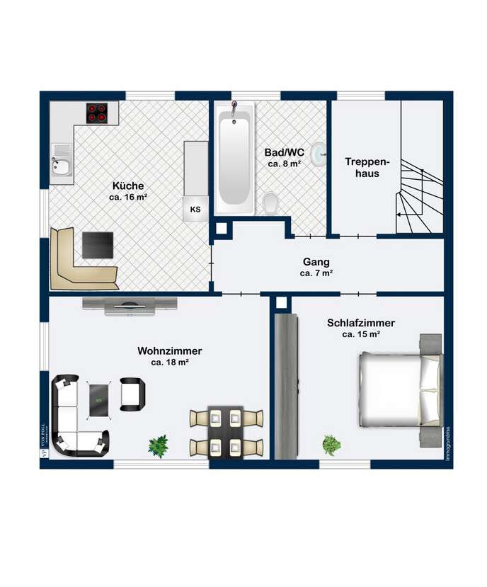 Grundriss OG Altbestand