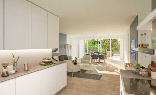 Exklusive Penthauswohnung mit gehobener Architektur und Seesicht