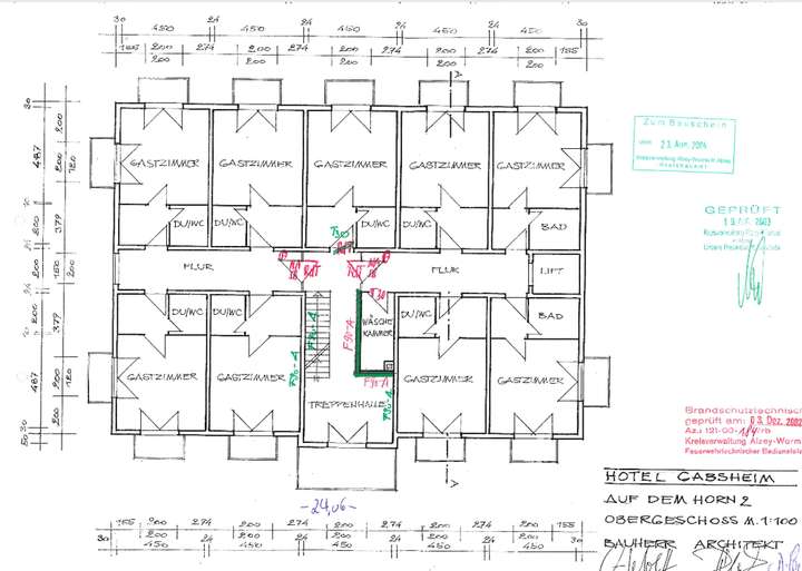 Grundriss Obergeschoss