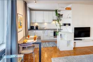 Möbliert: Wohnen auf Zeit: Großzügiges möbliertes Apartment – Die vollständige Adresse der Immobilie erhältst du vom Anbieter., 80797 Maßmannbergl, München – Vorschaubild 4