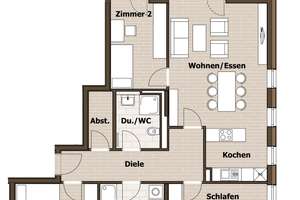 Moderne, helle 4-Zimmer-Wohnung mit Balkon – Die vollständige Adresse der Immobilie erhältst du vom Anbieter., 89079 Donaustetten, Ulm – Vorschaubild 9