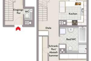 Gepflegte 4-Zimmer-Maisonette-Wohnung in begehrter Lage – Die vollständige Adresse der Immobilie erhältst du vom Anbieter., 76199 Weiherfeld-Dammerstock, Karlsruhe – Vorschaubild 13