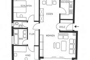  Helle 3,5 Zimmer-Wohnung - 105 m² Wohnfläche, Südbalkon, Würmtal-Blick, Hobbyraum –Pforzheim-Würm – Adolf-Sautter-Straße 30, 75181 Würm, Pforzheim – Vorschaubild 8