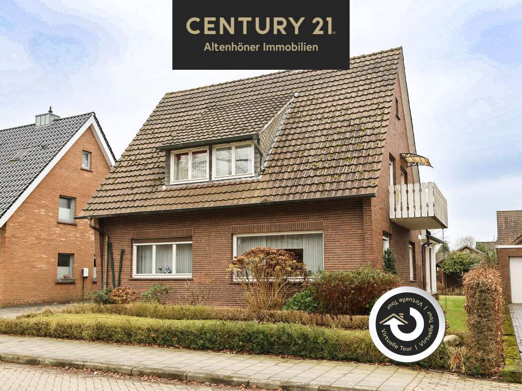 Immobilie in Nordhorn - Renovierungsbedürftiges EFH mit traumhaftem Wintergarten in Stadtflur! - Bild 0