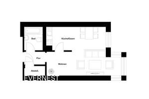 City-Apartment in absolut zentraler Innenstadtlage! – Die vollständige Adresse der Immobilie erhältst du vom Anbieter., 33602 Mitte, Bielefeld – Vorschaubild 2