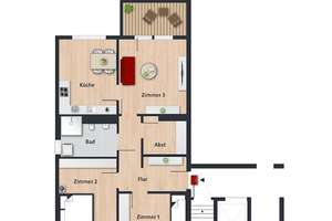 Energieeffizient und bezahlbar - Neubauwohnung im Schlesierweg // 2.OG links - WBS erforderlich – Schlesierweg 14, 38440 Laagberg, Wolfsburg – Vorschaubild 5