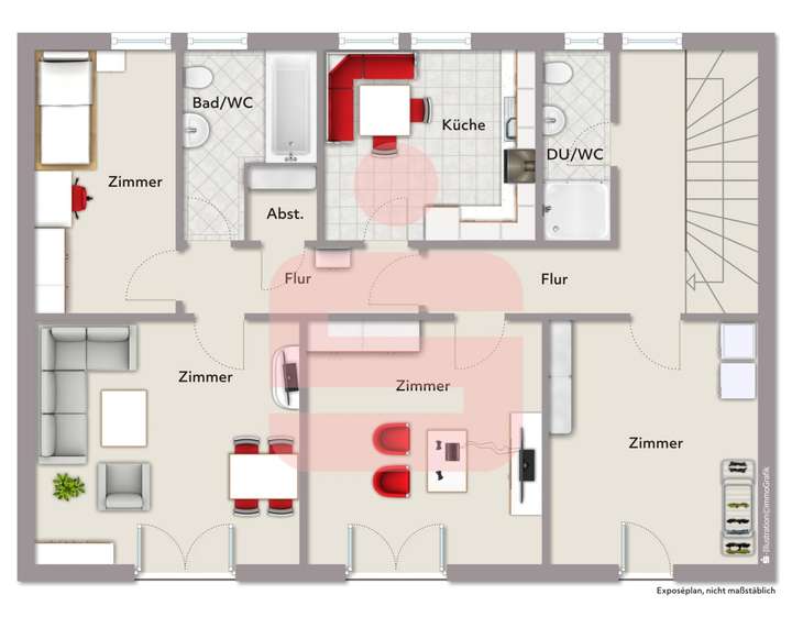 Grundriss Obergeschoss