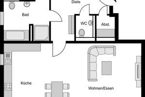 Elegante Wohnräume im grünen in Essen Heisingen – Die vollständige Adresse der Immobilie erhältst du vom Anbieter., 45259 Heisingen, Essen – Vorschaubild 8