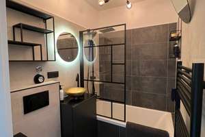 Möblierte Wohnung mit eigenem Garten am Zylinderviertel