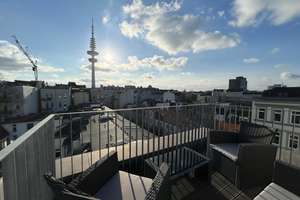 Helles Penthouse mit 3 Dachterrassen in Rotherbaum – Grindelalle 29, 20146 Rotherbaum, Hamburg – Vorschaubild 28