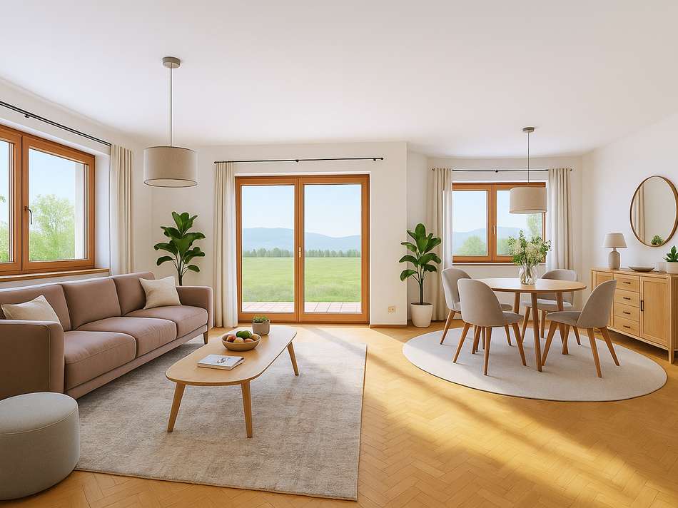 Wohnzimmer Terrasse