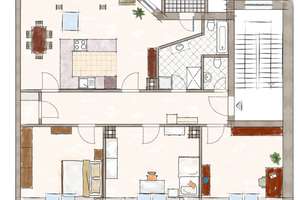 Altbau trifft Moderne - attraktive 4-Zimmer-Wohnung in denkmalgeschütztem Haus in zentraler Lage – Die vollständige Adresse der Immobilie erhältst du vom Anbieter., 76133 Südweststadt, Karlsruhe – Vorschaubild 18