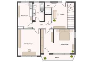 Traumhafte Ruheoase! Elegantes Stadthaus mit 700m² Grundstück, Pool und einzigartigem Garten – Die vollständige Adresse der Immobilie erhältst du vom Anbieter., 90439 St. Leonhard, Nürnberg – Vorschaubild 26