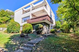 Architektur, Aussicht und Atmosphäre. Exklusives Wohnhaus Nähe Max-Eyth-See