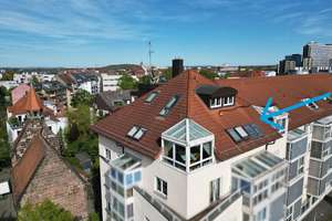 Ihr Logenplatz über den Dächern Nürnbergs – Außergewöhnliches Maisonette-Wunder mit Panoramablick