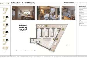 Erstbezug im Neubau - Wohnung mit traumhaft großem umlaufenden Balkon – Kohlenstraße 31, 4107 Zentrum-Südost, Leipzig – Vorschaubild 22