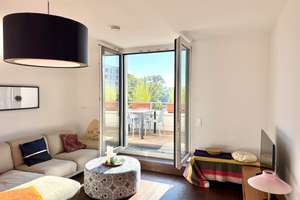 Exklusives Penthouse im Park, 2 Schlafzimmer, 2 Terrassen, 95 qm, München Schwabing – Die vollständige Adresse der Immobilie erhältst du vom Anbieter., 80807 Alte Heide-Hirschau, München – Vorschaubild 18