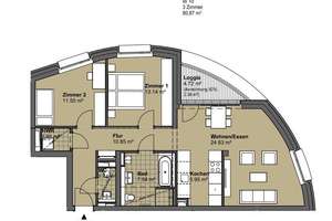 LIST-PELIKAN | ERSTBEZUG | hochwertige 3-Zimmer-Wohnung mit Loggia - Einbauküche auf Wunsch – Klopstockstr.  54, 30177 List, Hannover – Vorschaubild 26