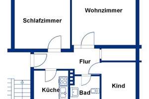 Wohlfühlen leicht gemacht – 3 Zimmer, Loggia und Bad mit Tageslicht – Ilmenaustr. 21, 38448 Teichbreite, Wolfsburg – Vorschaubild 3