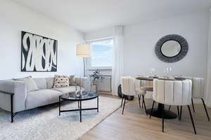 Einziehen anstatt renovieren: Frisch modernisierte 2-Zimmer-Wohnung mit Panorama-Blick – Die vollständige Adresse der Immobilie erhältst du vom Anbieter., 97422 Hochfeld/Steinberg, Schweinfurt – Vorschaubild 2