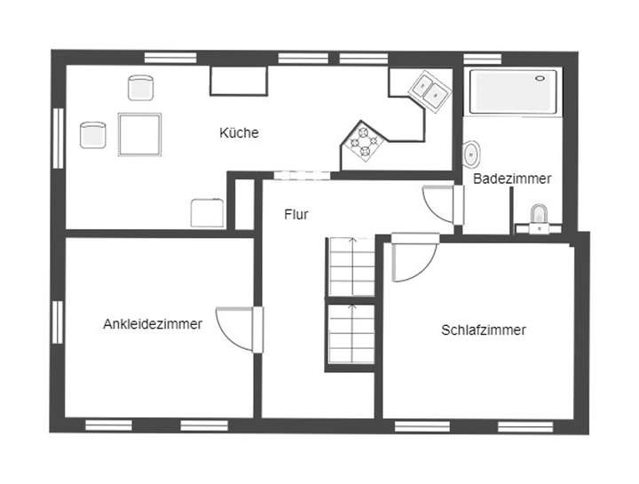 Grundriss Skizze OG