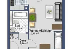 Provisionsfrei und gerne im Tausch: Apartment in Obergiesing: Ihr neues Zuhause mit sonnigen Balkon – 81541 Obergiesing, München – Vorschaubild 9